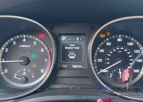 2017 Hyundai Santa Fe Sport 2.4L из США, поврежденный, VIN 5XYZT3LBXHG393413